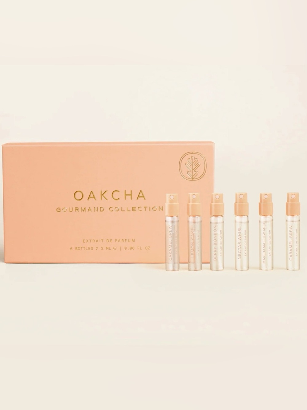 NWT Oakcha Gourmand SAMPLE SET -  6x 2 ml